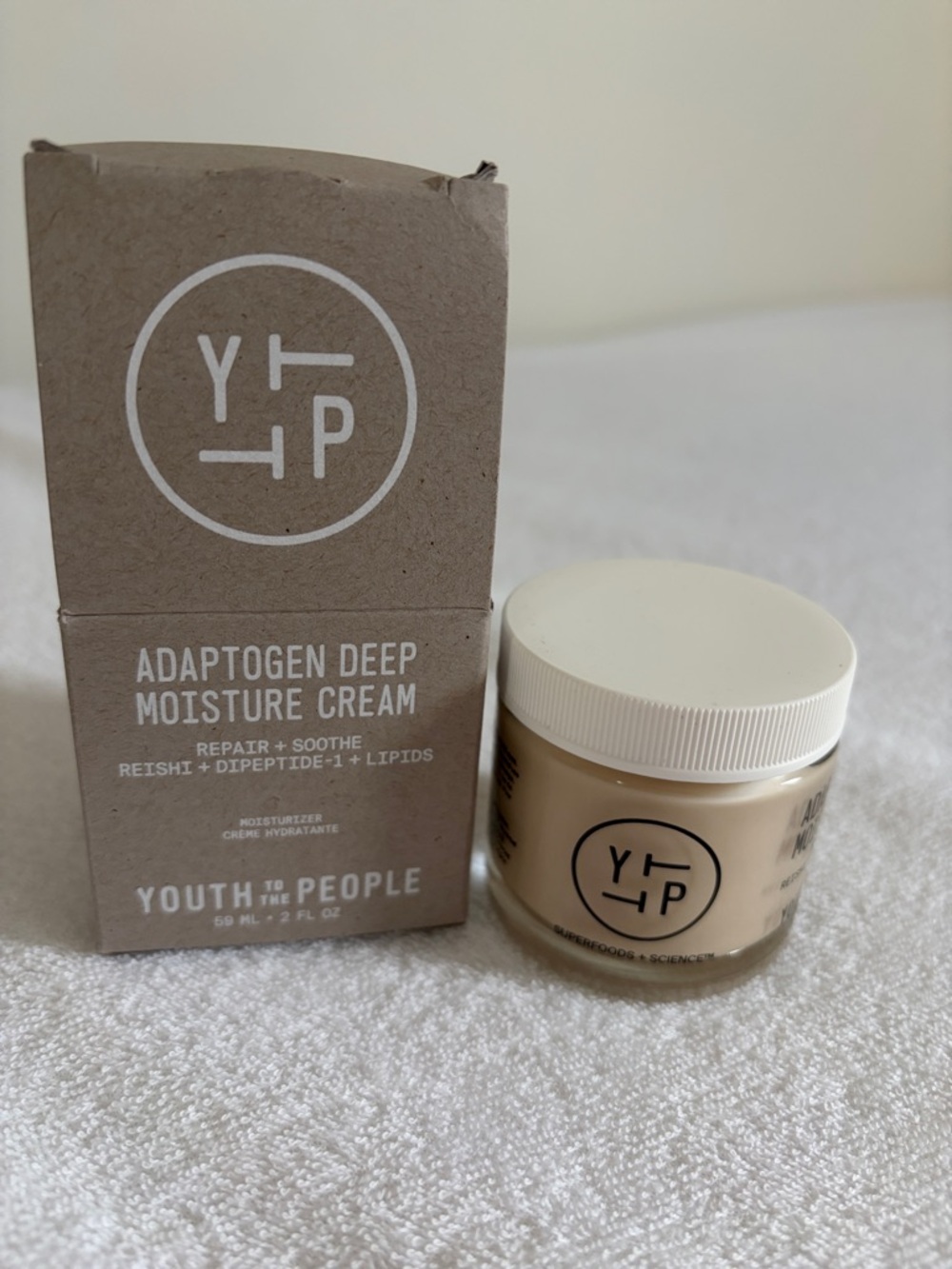 Youth To The People Adaptogen Deep Moisture Cream — Natural Beige